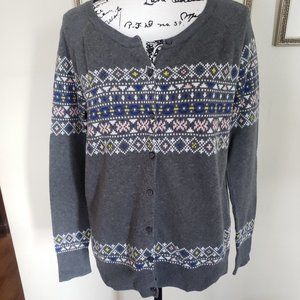 Merona Swiss Button Up Cardigan
